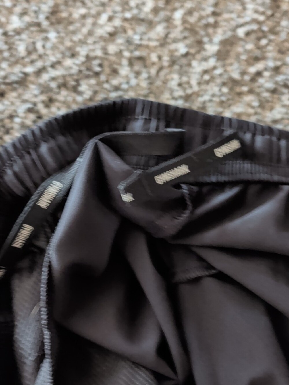 Gymshark Black Athletic Shorts with Logo - Picture 3 of 4